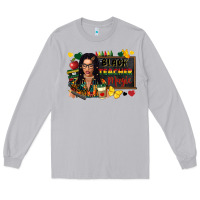 Moon Dust Juneteenth black teacher magic Long Sleeve Tee - FaDigitalArtStudio