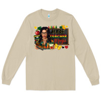 Mushroom Juneteenth black teacher magic Long Sleeve Tee - FaDigitalArtStudio