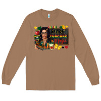 Toasted Coconut Juneteenth black teacher magic Long Sleeve Tee - FaDigitalArtStudio