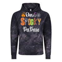 Cloud Black grandpa family halloween matching shirts, one spooky papaw t shirt Vintage Hoodie - maiPhamDesign