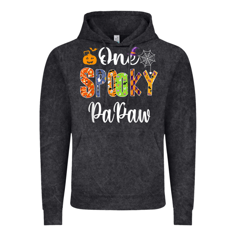 Grandpa Family Halloween Matching Shirts, One Spooky Papaw T Shirt Vintage Hoodie by maiPhamDesign | Teevron