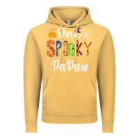 Vintage Mustard grandpa family halloween matching shirts, one spooky papaw t shirt Vintage Hoodie - maiPhamDesign