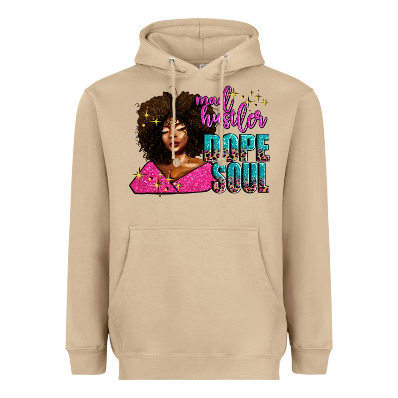 Mad Hustler Dope Soul Heavyweight Hoodie by AdoDesignShop | Teevron