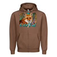 Chestnut wild soul fox with dream catcher Zipper Hoodie - BarkalooDesign