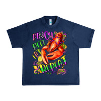 Navy pinch peel eat repeat mardi gras olivia Urban Heavy Tee - OliviaCreatesArt