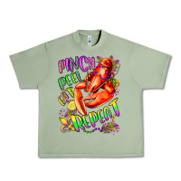 Oil Green pinch peel eat repeat mardi gras olivia Urban Heavy Tee - OliviaCreatesArt