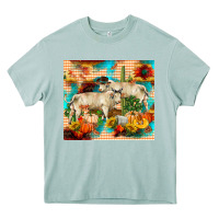Arona fall charolais bulls Heavy Core Tee - RanaPortraitStore