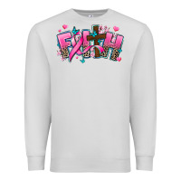 Dove Grey cancer faith cross Premium Sweatshirt - AdoDesignShop