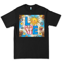 Black summer love Premium Tee - TumblerDesignByShophia