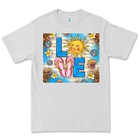 Dove Grey summer love Premium Tee - TumblerDesignByShophia