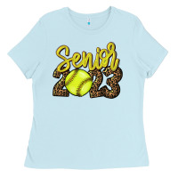 Baby Blue 2023 senior Softball Ladies Tee - HowdyJamesFarm