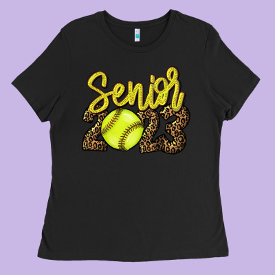 2023 Senior Softball Ladies Tee Designed By Howdyjamesfarm