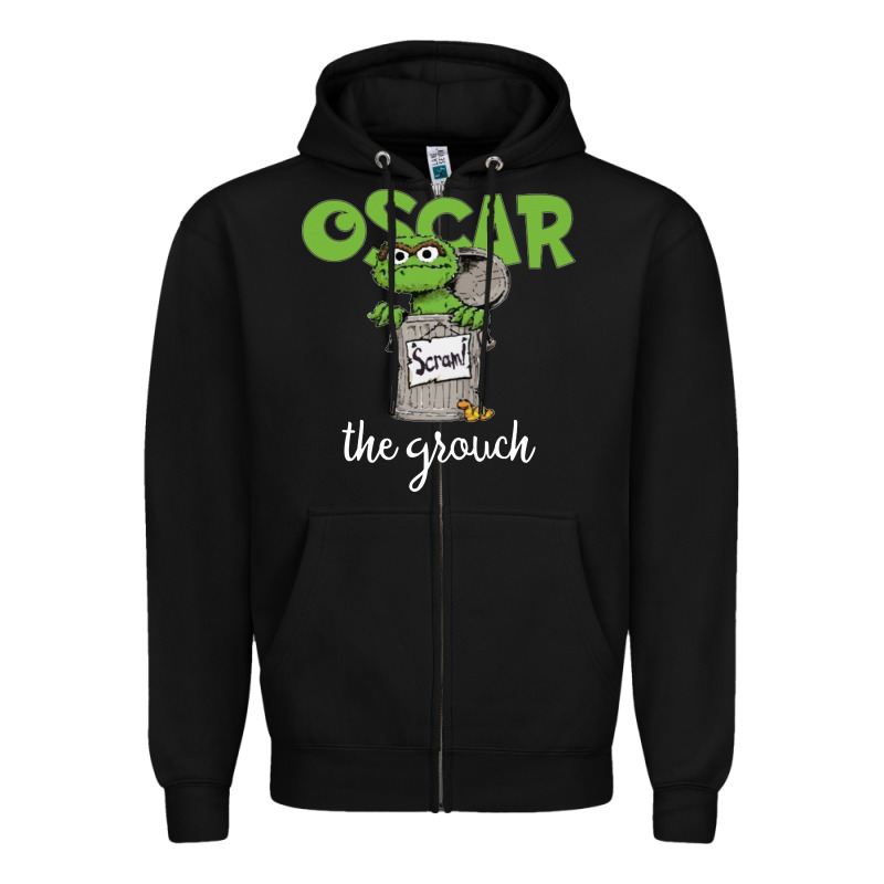 Oscar The Grouch Zipper Hoodie by maiPhamDesign | Teevron