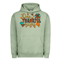 Pigment Oil Green one thankful mimi Urban Hoodie - JahusDesignShop