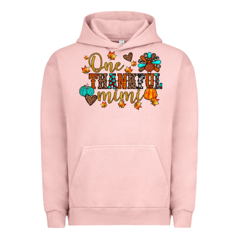 One Thankful Mimi Urban Hoodie by JahusDesignShop | Teevron