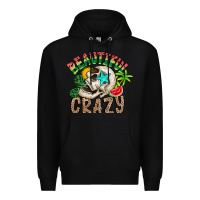 Black Beautiful Crazy Summer Premium Hoodie - CowhideDigitalArt