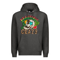 Charcoal Heather Beautiful Crazy Summer Premium Hoodie - CowhideDigitalArt