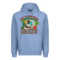 Colony Blue Beautiful Crazy Summer Premium Hoodie - CowhideDigitalArt