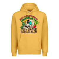 Mustard Beautiful Crazy Summer Premium Hoodie - CowhideDigitalArt