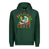 Sports Green Beautiful Crazy Summer Premium Hoodie - CowhideDigitalArt