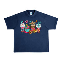 Navy mexico fiesta coffee cups Urban Heavy Tee - OliviaCreatesArt