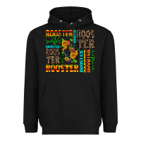 Black rooster Heavyweight Hoodie - AdoDesignShop