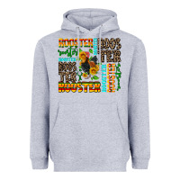 Heather Grey rooster Heavyweight Hoodie - AdoDesignShop
