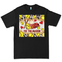 Black tis' the season softball with cowhide tumbler tbs Premium Tee - TumblerDesignByShophia