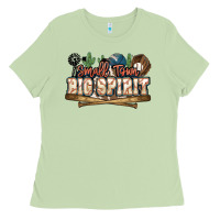 Matcha Small town big spirit Baseball Ladies Tee - HowdyJamesFarm