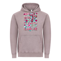 Vintage Zinc My God is stronger than Cancer Vintage Hoodie - FaDigitalArtStudio