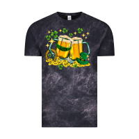 Cloud Black St. Patrick's Day beer Vintage Tee - HowdyJamesFarm