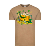 Vintage Coffee St. Patrick's Day beer Vintage Tee - HowdyJamesFarm