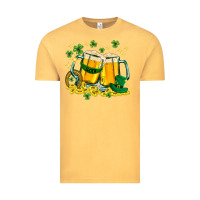 Vintage Mustard St. Patrick's Day beer Vintage Tee - HowdyJamesFarm