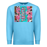 Ocean Blue breast cancer awareness strong Premium Sweatshirt - AdoDesignShop
