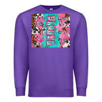 Purple breast cancer awareness strong Premium Sweatshirt - AdoDesignShop