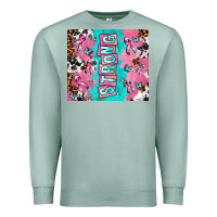 Seafoam breast cancer awareness strong Premium Sweatshirt - AdoDesignShop