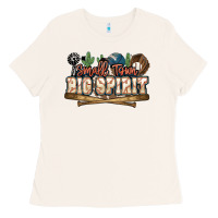 Bone Small town big spirit Baseball Ladies Tee - HowdyJamesFarm