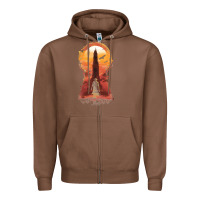 Chestnut Retro Animation  Novel Art Characters Poster Zipper Hoodie - maiPhamDesign