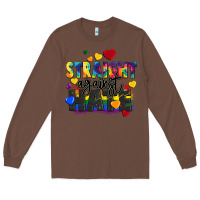 Chestnut straight against hate Long Sleeve Tee - FaDigitalArtStudio