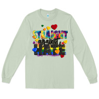Matcha straight against hate Long Sleeve Tee - FaDigitalArtStudio