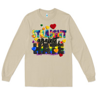 Mushroom straight against hate Long Sleeve Tee - FaDigitalArtStudio