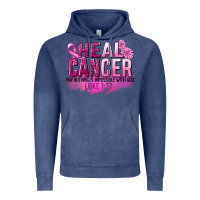 Vintage Denim Heal Cancer for nothing is impossible Vintage Hoodie - FaDigitalArtStudio