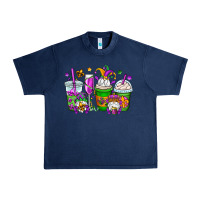 Navy mardi gras gnomes coffee cups Urban Heavy Tee - OliviaCreatesArt