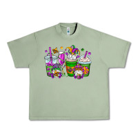 Oil Green mardi gras gnomes coffee cups Urban Heavy Tee - OliviaCreatesArt