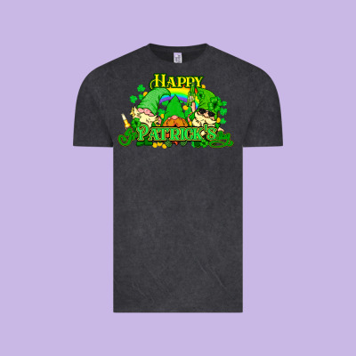 St. Patrick's Day Gnomes Vintage Tee Designed By Howdyjamesfarm