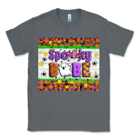 Charcoal Heather Spooky Babe Classic Tee - Artiststas