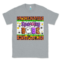 Heather Grey Spooky Babe Classic Tee - Artiststas