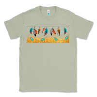 Matcha native American feathers Classic Tee - TumblerDesignByShophia