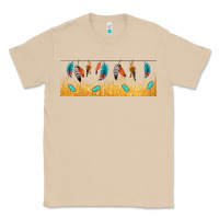 Mushroom native American feathers Classic Tee - TumblerDesignByShophia