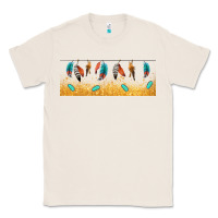 Natural native American feathers Classic Tee - TumblerDesignByShophia